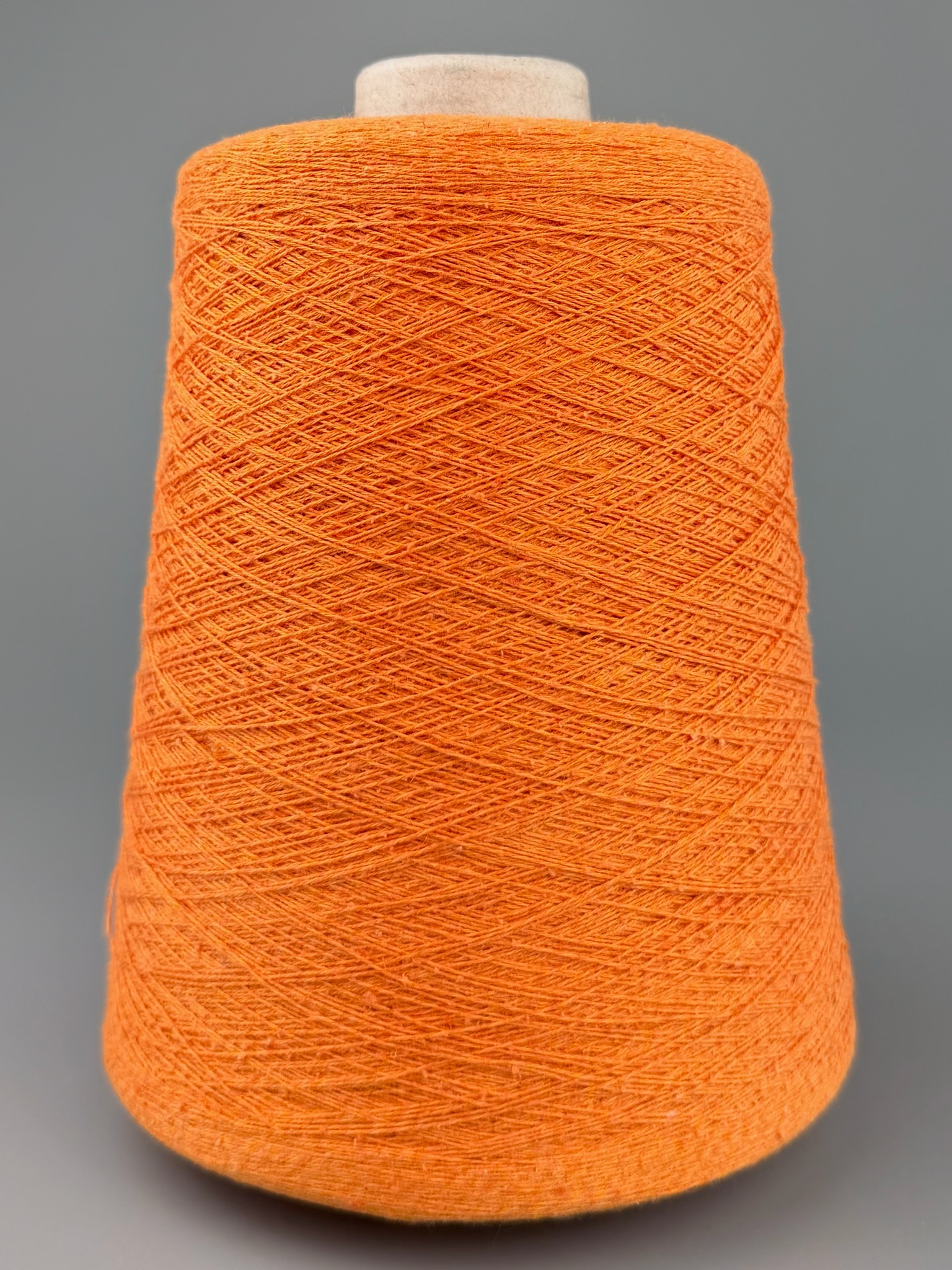 Toscano S.r.L. Art. Seta 854 Nm 2/30 – Filato seta, cotone, viscosa e lino col. Arancione 1257 foto 2